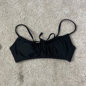 Black bikini top